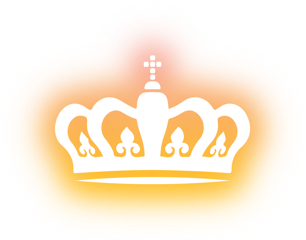Set of crown neon